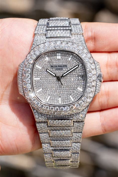 patek philippe nautilus ring|patek philippe nautilus full diamond.